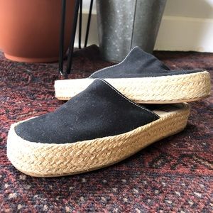 Keds espadrilles style platform slides